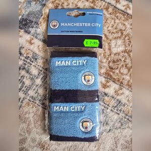 Manchester City Cotton Wristbands
